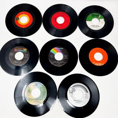 1970S 45 RPM VINYL RECORD LOT
