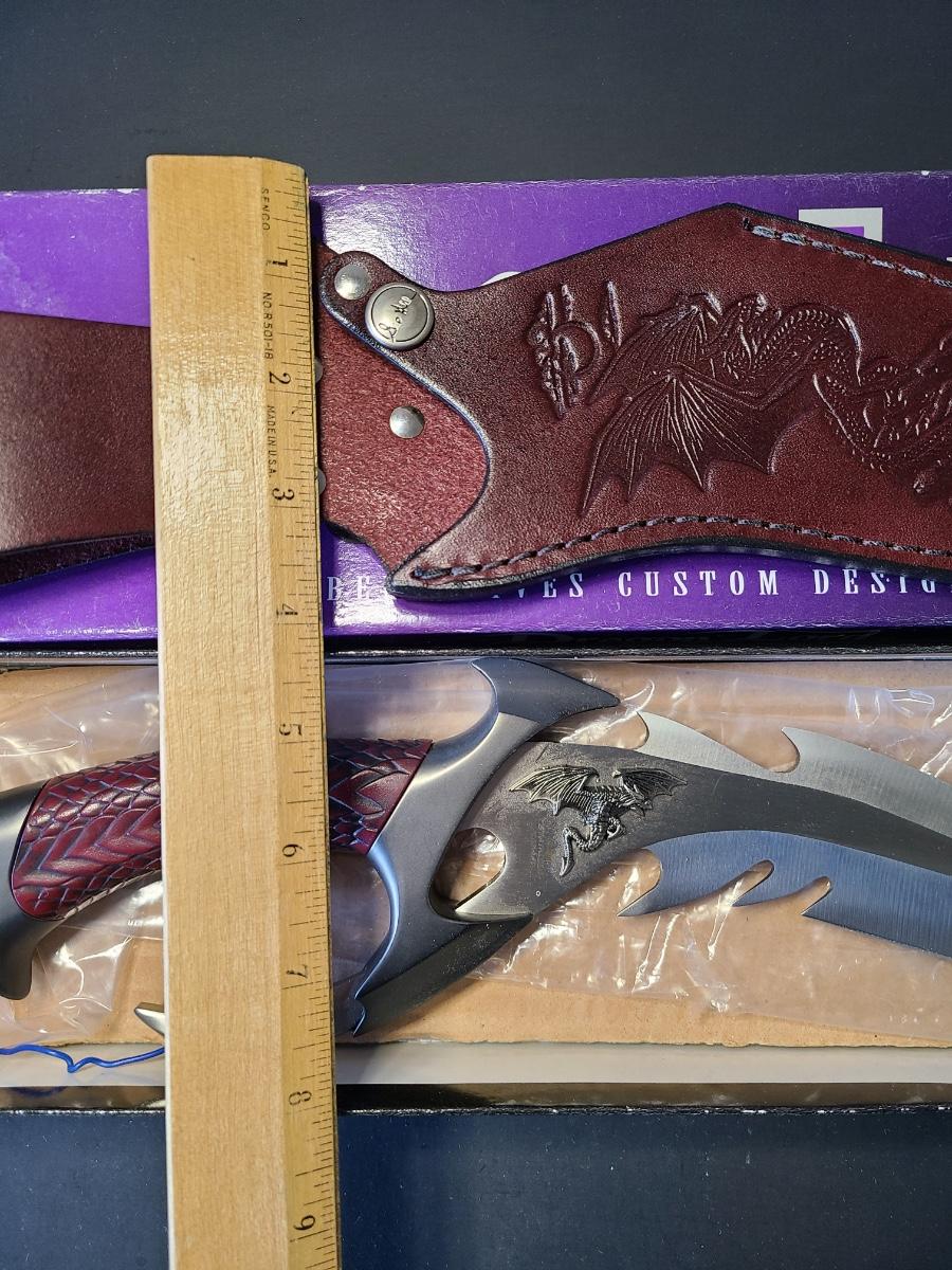 LOT 31: Gil Hibben Dragon Lord Knife | EstateSales.org