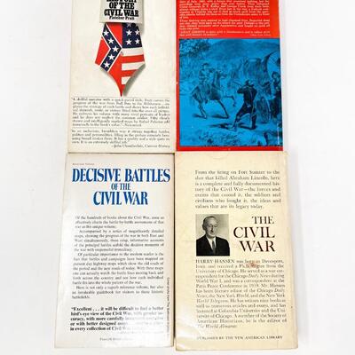 CIVIL WAR PAPERBACK BOOK LOT #1