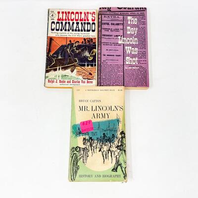 CIVIL WAR PAPERBACK BOOK LOT #2