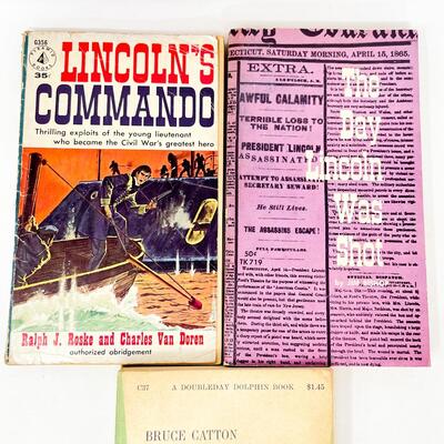 CIVIL WAR PAPERBACK BOOK LOT #2