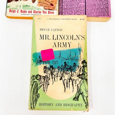 CIVIL WAR PAPERBACK BOOK LOT #2