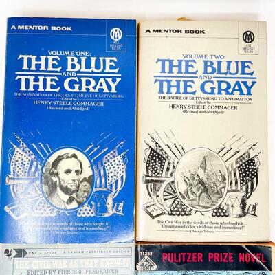 CIVIL WAR PAPERBACK BOOK LOT #3