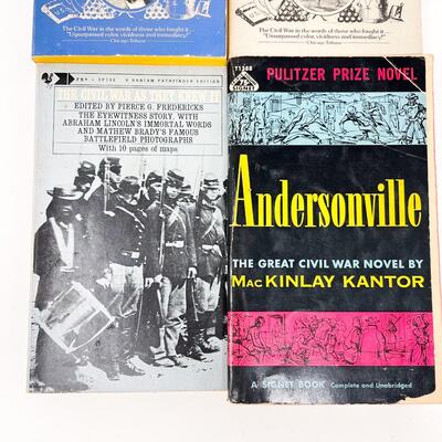 CIVIL WAR PAPERBACK BOOK LOT #3