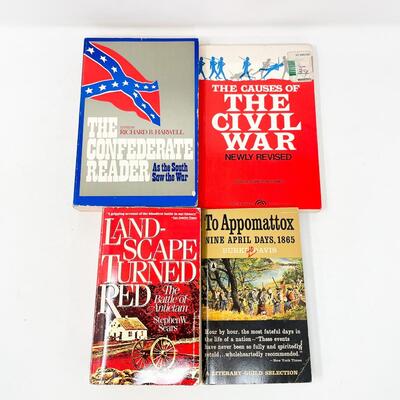 CIVIL WAR PAPERBACK BOOK LOT #4