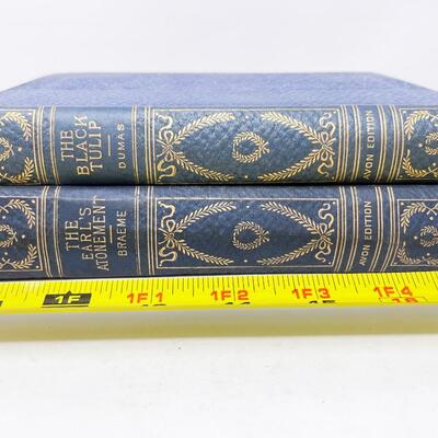ANTIQUE AVON HARDBACK BOOKS - 1800S?