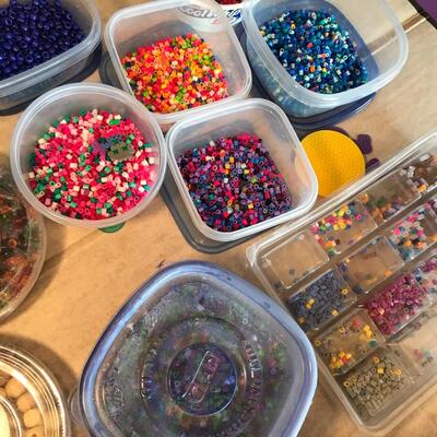 Huge lot of Jewelry Beads & crafting items!