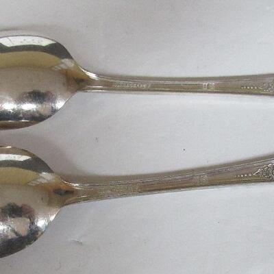 William Rodgers Cotillion Pattern Silver Plate Lot