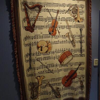 LOT 231.  WALL HANGING