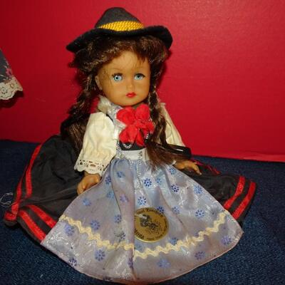 LOT 242. TWO VINTAGE DOLLS