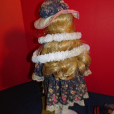 LOT 242. TWO VINTAGE DOLLS
