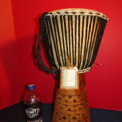 LOT 243. DRUM MADE IN GHANA