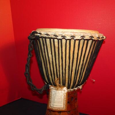 LOT 243. DRUM MADE IN GHANA