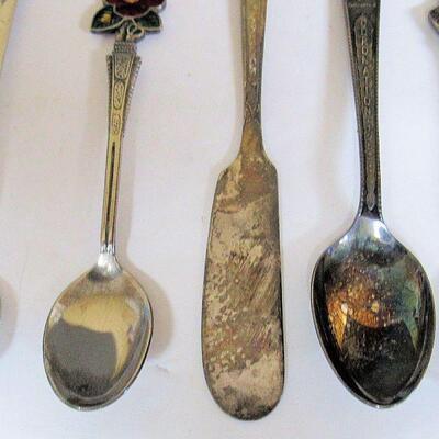 Silver Plate Sheffield, Eng, Holland, Las Vegas, More and Oneida Stainless Baby Spoon