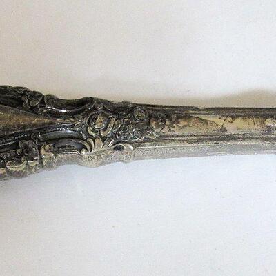 Vintage Sterling Handle Serving Pieces, Lunt Eloquence Pattern Butter Knife, Meat Fork