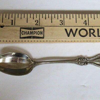 Antique Sterling Demitasse Size Spoon, Marked 925 and Sterling, Collectors Item