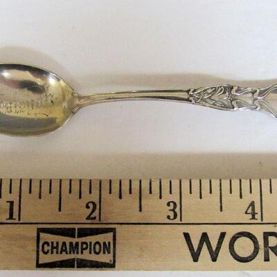 Antique Demitasse Size Sterling Spoon, Collectors Item