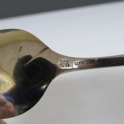 Vintage Sterling Spoon, Demitasse Size
