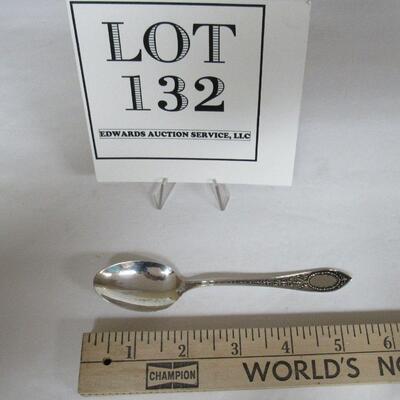 Vintage Sterling Spoon, Demitasse Size