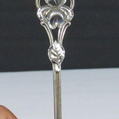 Vintage Sterling Silver Spoon, Iris, Collectors Item