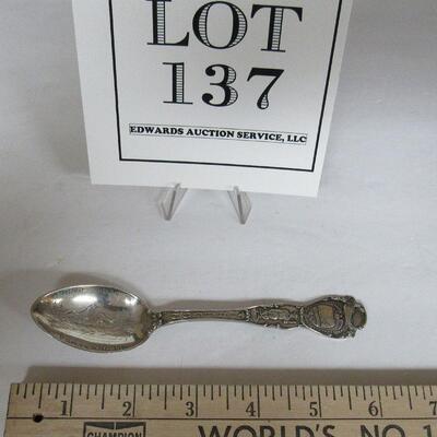 Vintage Oregon State Sterling Silver Spoon, Nice