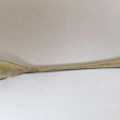 Unusual Tiny 3 7/8" Sterling Silver Hors d'oeuvre Fork