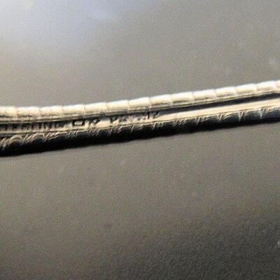 Vintage Sterling Silver 4 3/4" Serving Spoon, Collectors Item