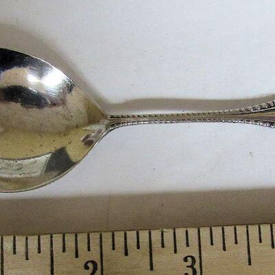 Vintage Sterling Silver 4 3/4" Serving Spoon, Collectors Item