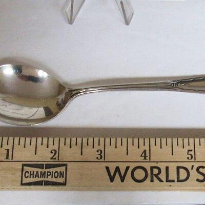 Vintage Sterling Silver Soup Spoon, Dowry Pattern