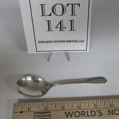 Vintage Sterling Silver Soup Spoon, Dowry Pattern