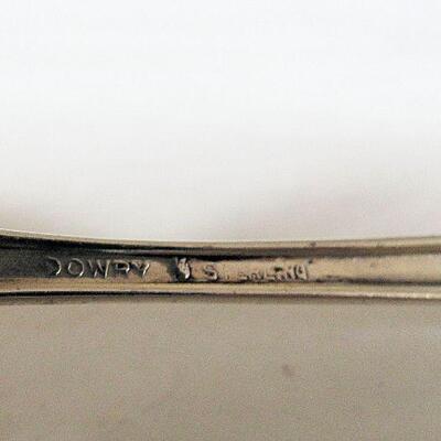 Vintage Sterling Silver Soup Spoon, Dowry Pattern