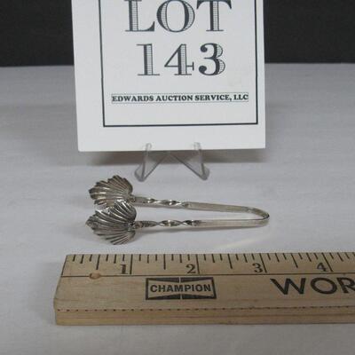 Sterling Silver Small Sugar Tongs