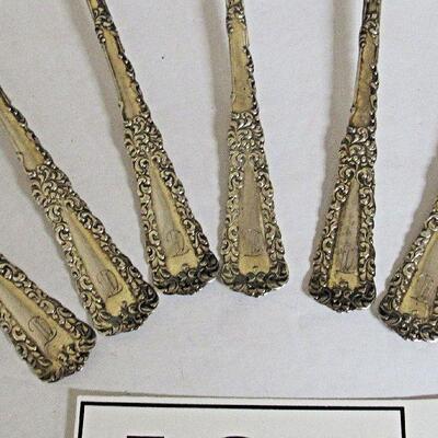 Antique Sterling Silver Forks, Venus Pattern by Watrous, Mfg,  Popular Collectors Pattern