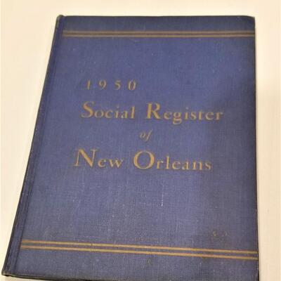 Lot #90  1950 New Orleans Social Register - Who's Who and What's What