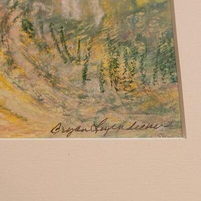 Lot 42: Original Pastel Artwork 'Morning Aria' by BARBARA LEYENDECKER
