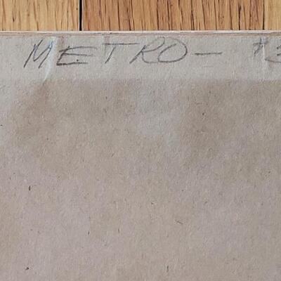 Lot 57: Original Artwork 'Metro' by BARBARA LEYENDECKER