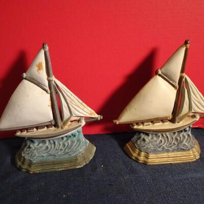 LOT 299. METAL SALE BOAT DOOR STOPS