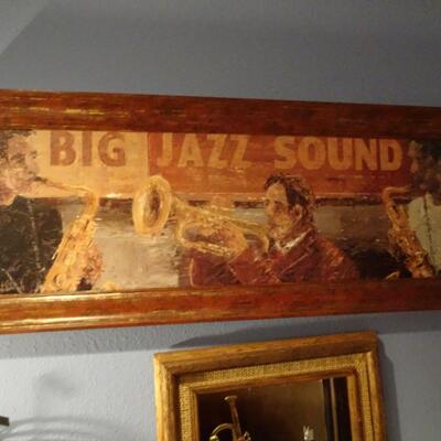 LOT 311  MUSICAL RELATED WALL HOME DECOR
