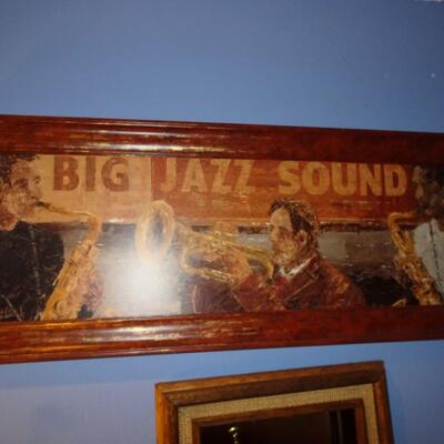 LOT 311  MUSICAL RELATED WALL HOME DECOR