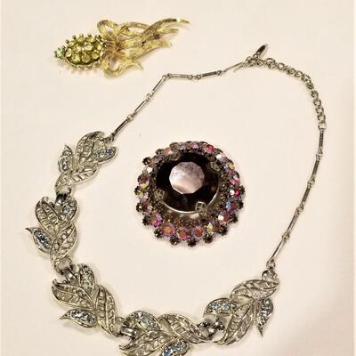 Lot #91  Vintage Costume Jewelry Lot - 6 pieces