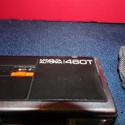 LOT 320. CAMERA AND VIDEO CAMERA