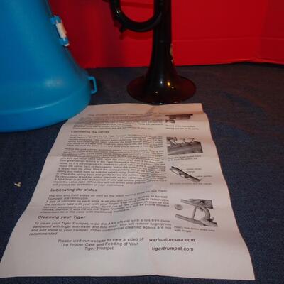 LOT 321. TIGER TRUMPET (PLASTIC)