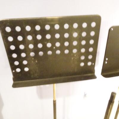 LOT 325. MUSIC STANDS AND PARTS