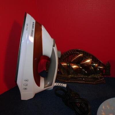 LOT 328. IRON AND MISC ITEMS