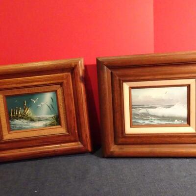 LOT 336. OIL ON CANVAS ART