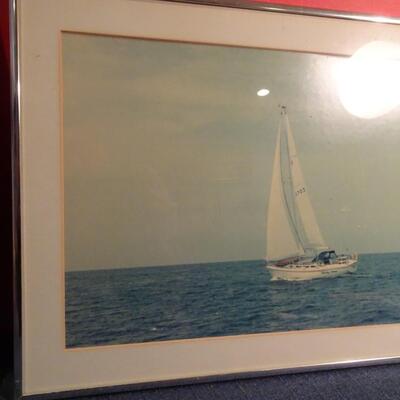LOT 337. HAWAII PHOTO AND SAIL BOAT PHOTO