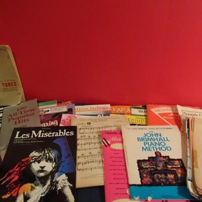 LOT 343.  COLLECTION OF MUSIC BOOKS