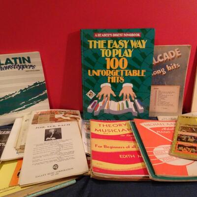 LOT 344. COLLECTION OF MUSIC BOOKS