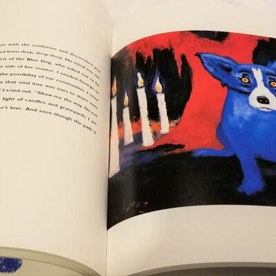 Lot #96  BLUE DOG by George Rodrigue - autographed, slip-cased copy