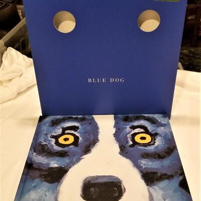 Lot #96  BLUE DOG by George Rodrigue - autographed, slip-cased copy